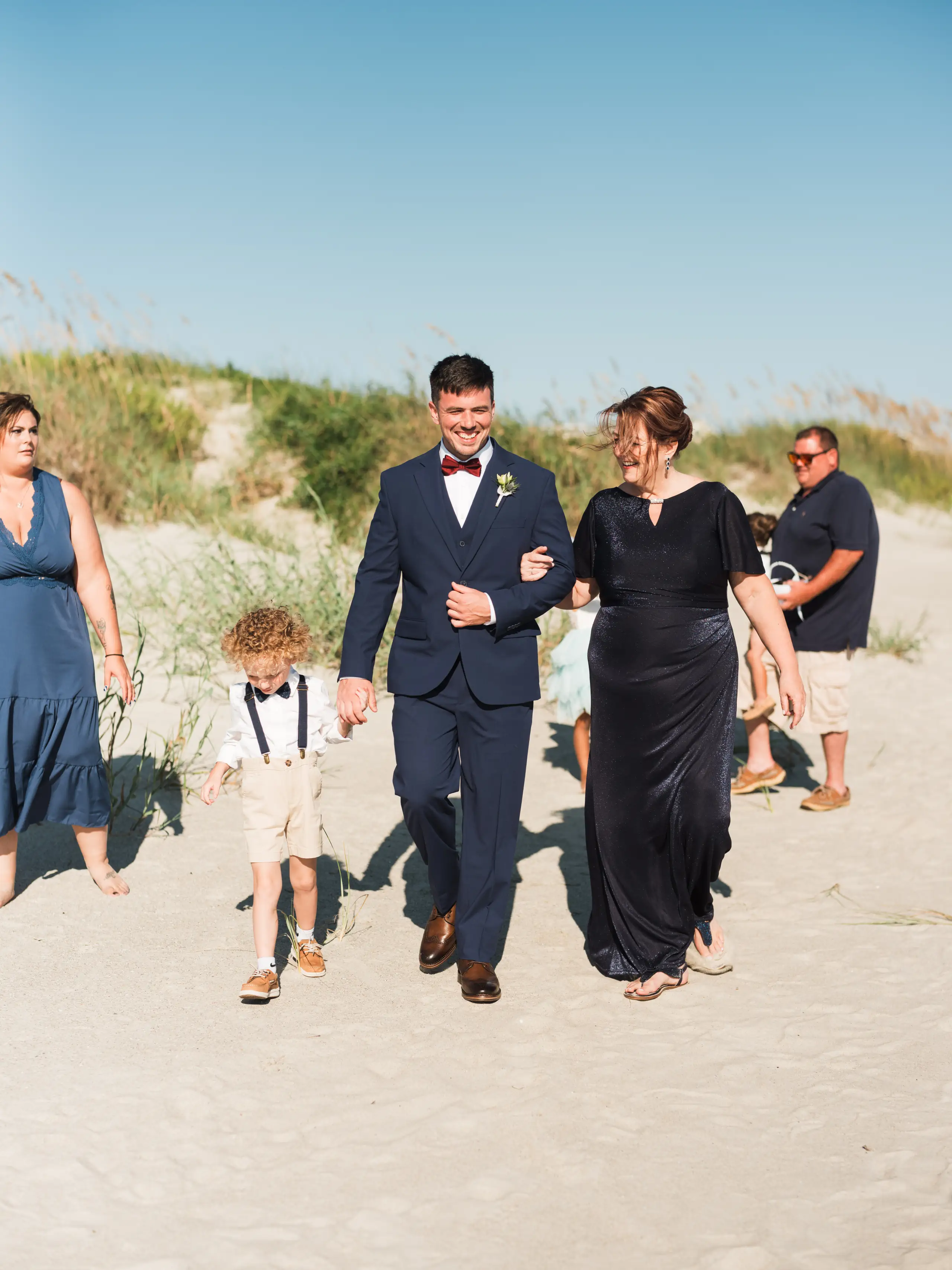 Ocean Isle Beach Airbnb wedding photo 25