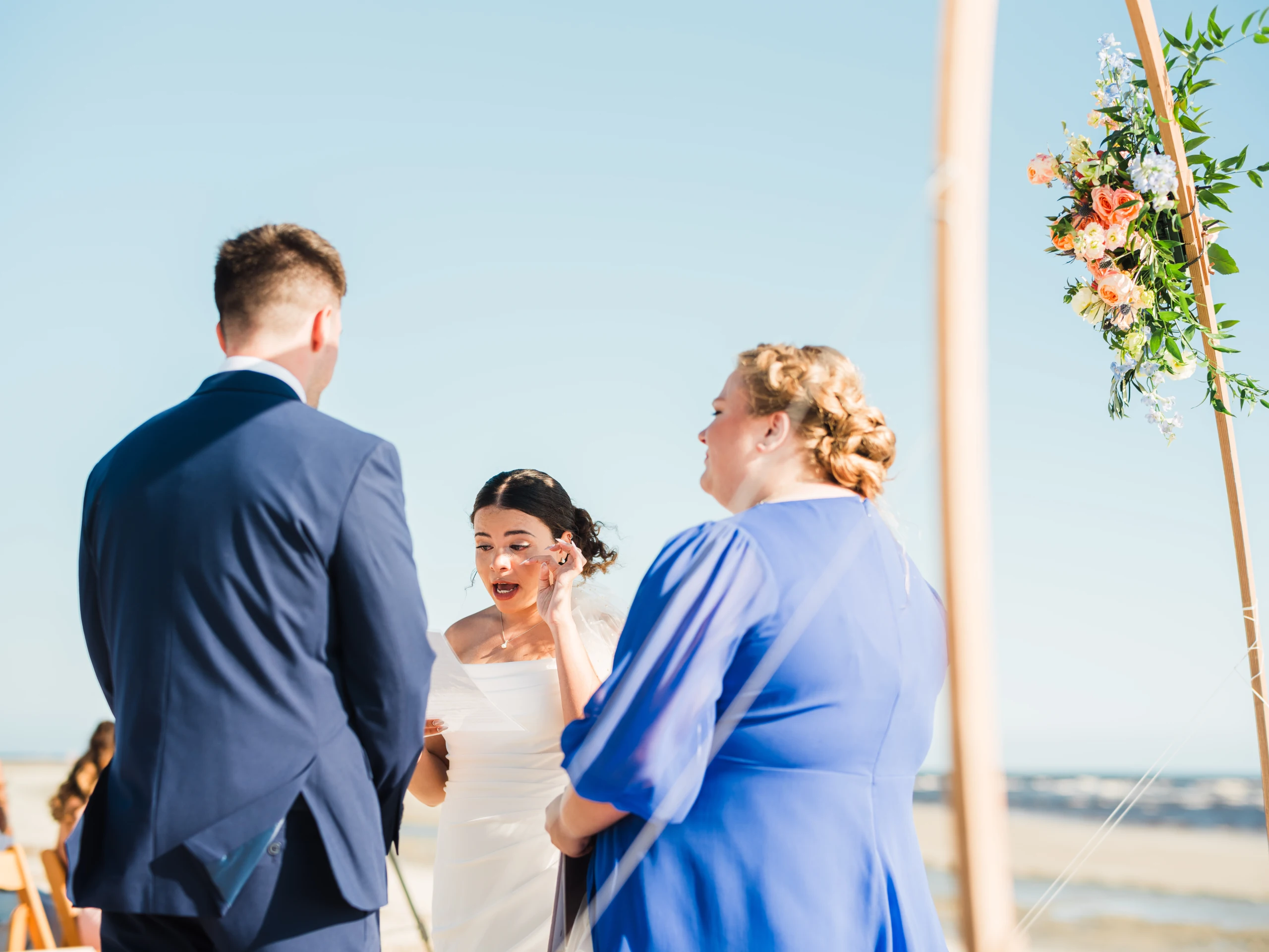Ocean Isle Beach Airbnb wedding photo 31
