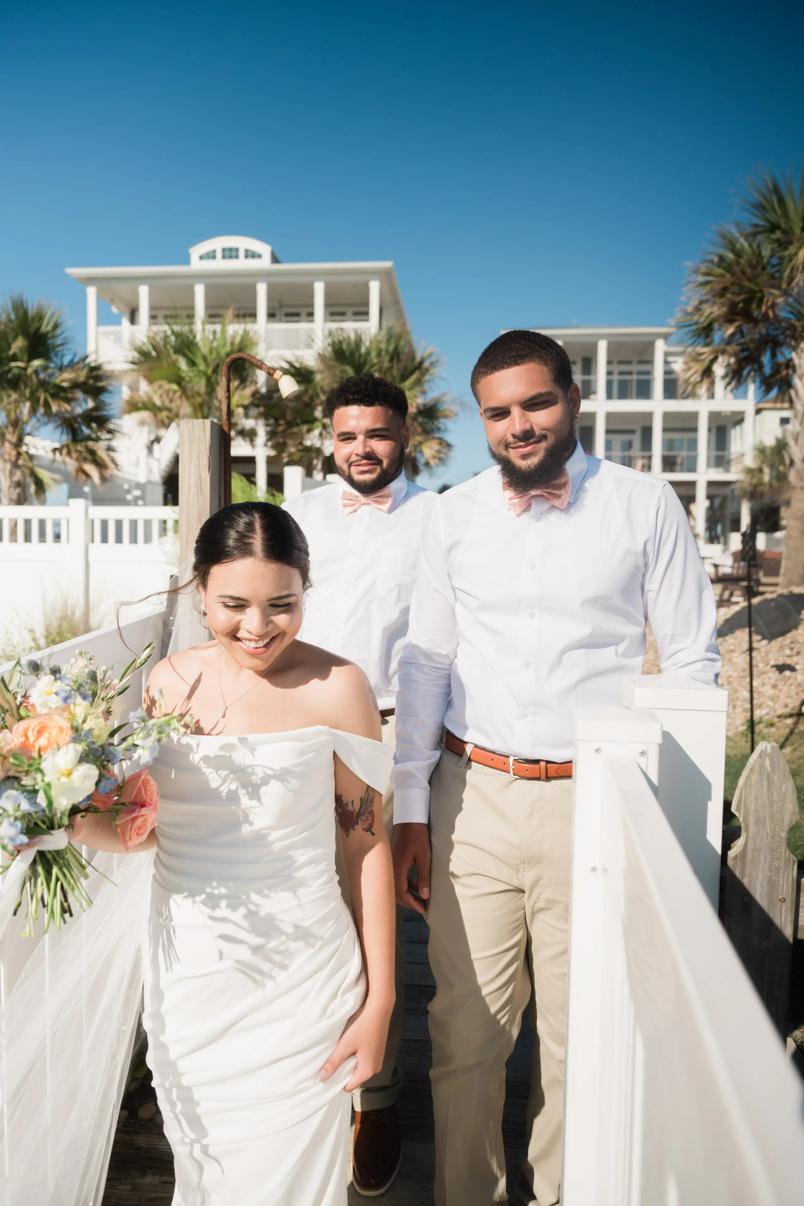 Ocean Isle Beach Airbnb wedding photo 58