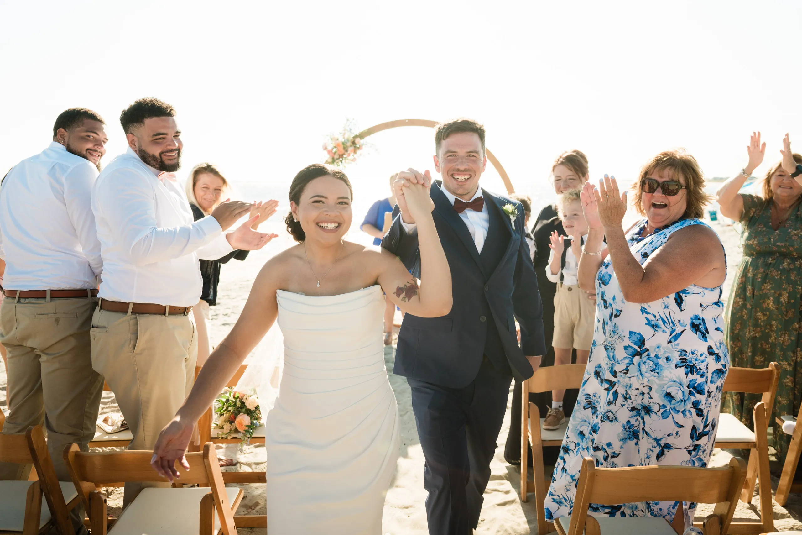 Ocean Isle Beach Airbnb wedding photo 63