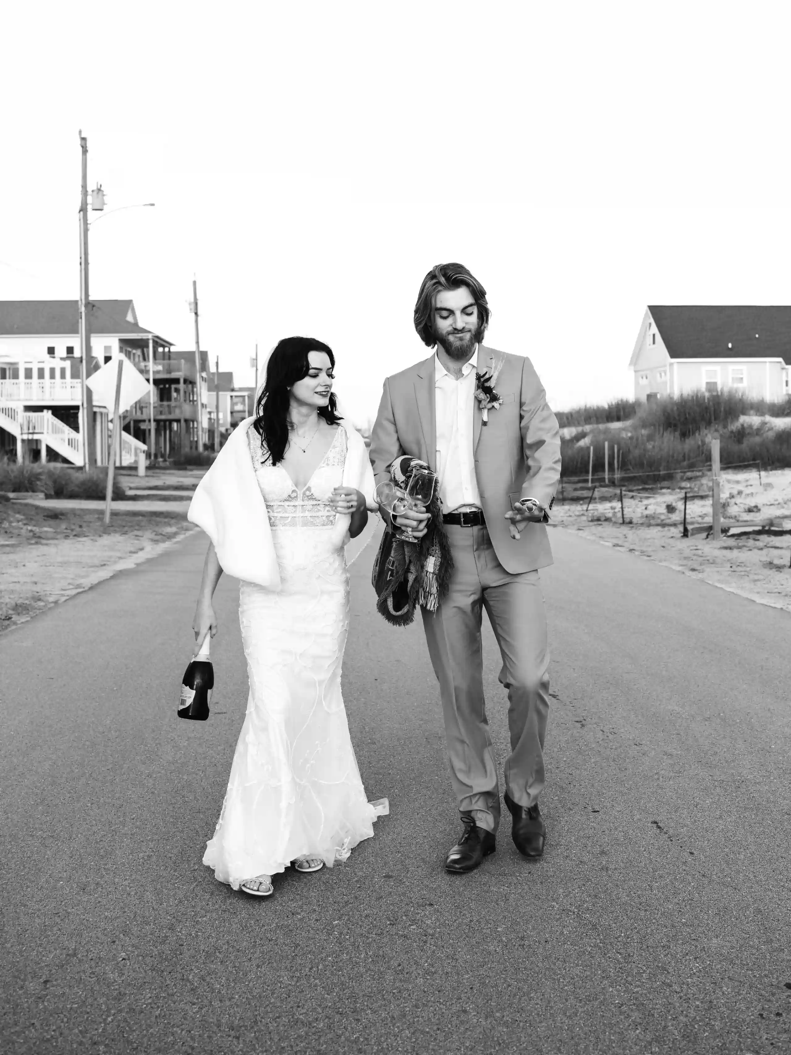 Winter Wedding in Topsail Beach wedding photo 65