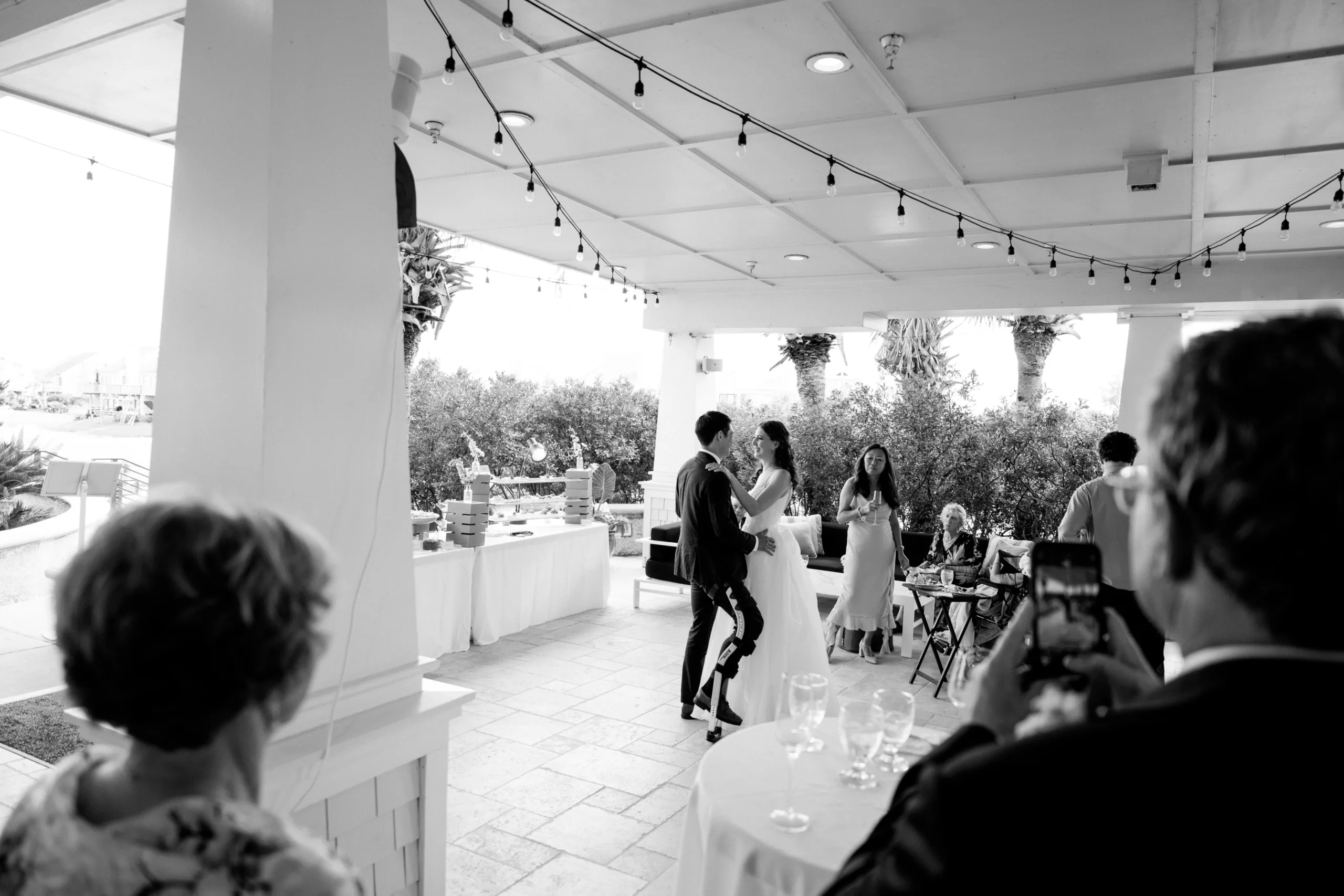 Bald Head Island Club wedding photos by Wilmington wedding photographer