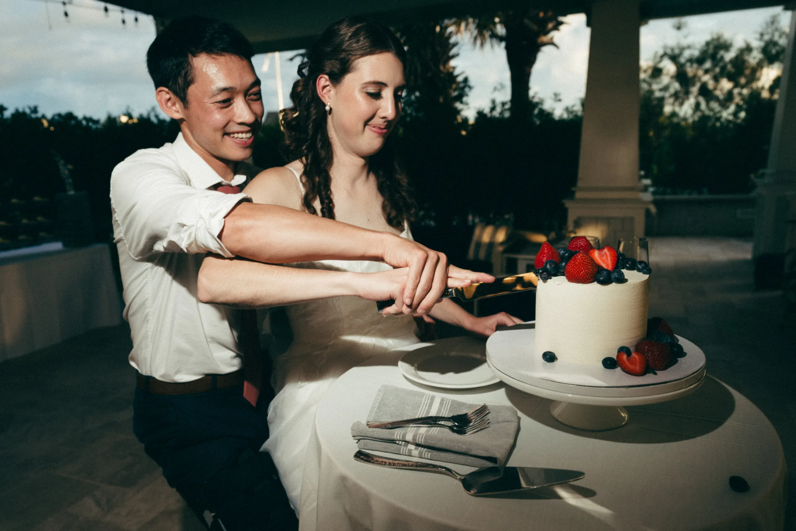 Bald Head Island Club wedding photo 55