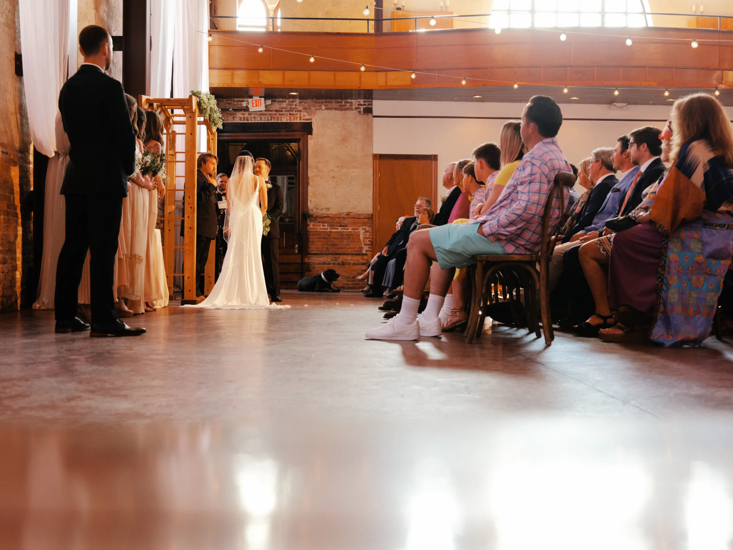 Brooklyn Arts Center wedding photographer in Wilmington NC - wedding photo 56