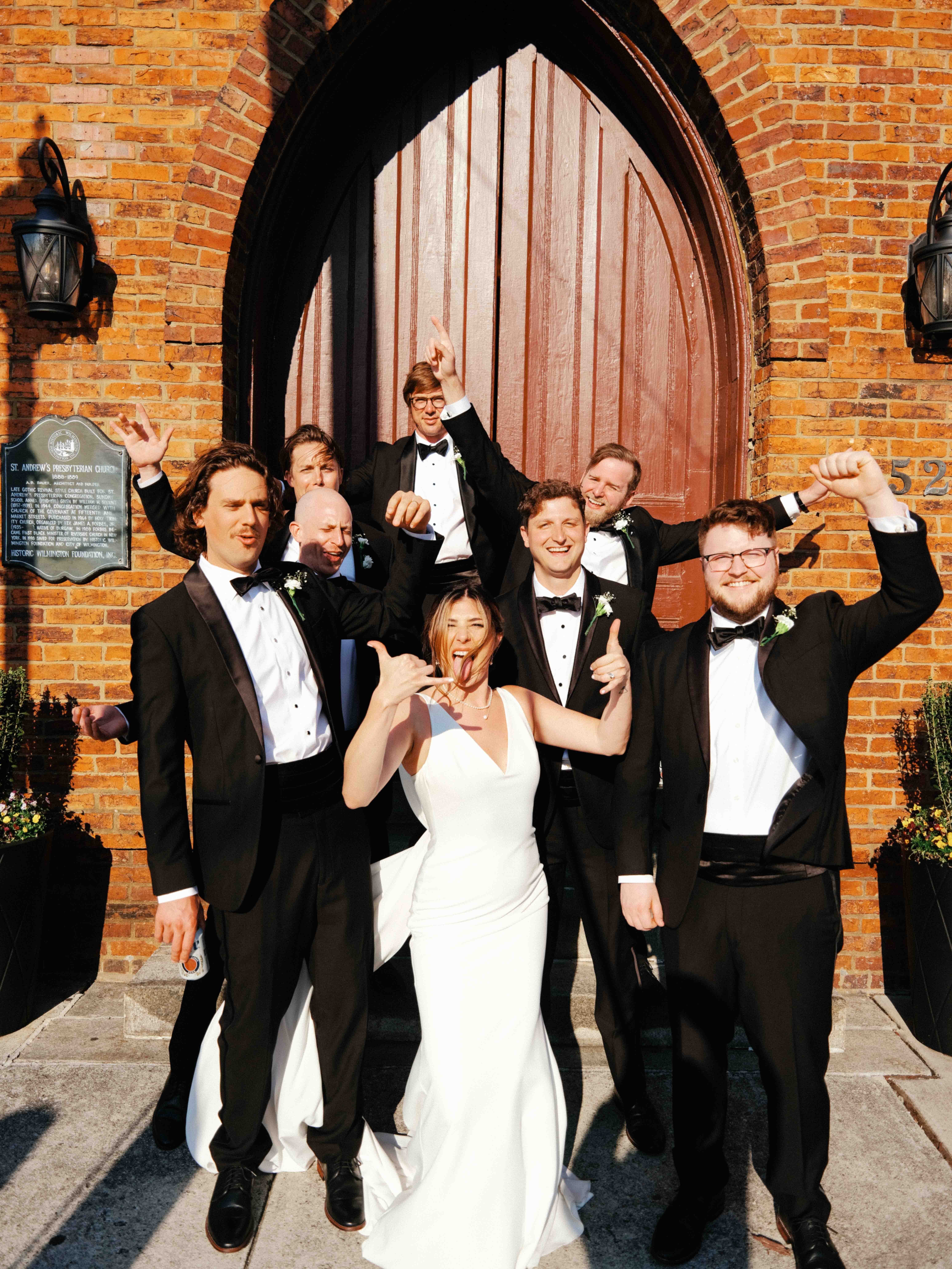 Brooklyn Arts Center wedding photographer in Wilmington NC - wedding photo 101