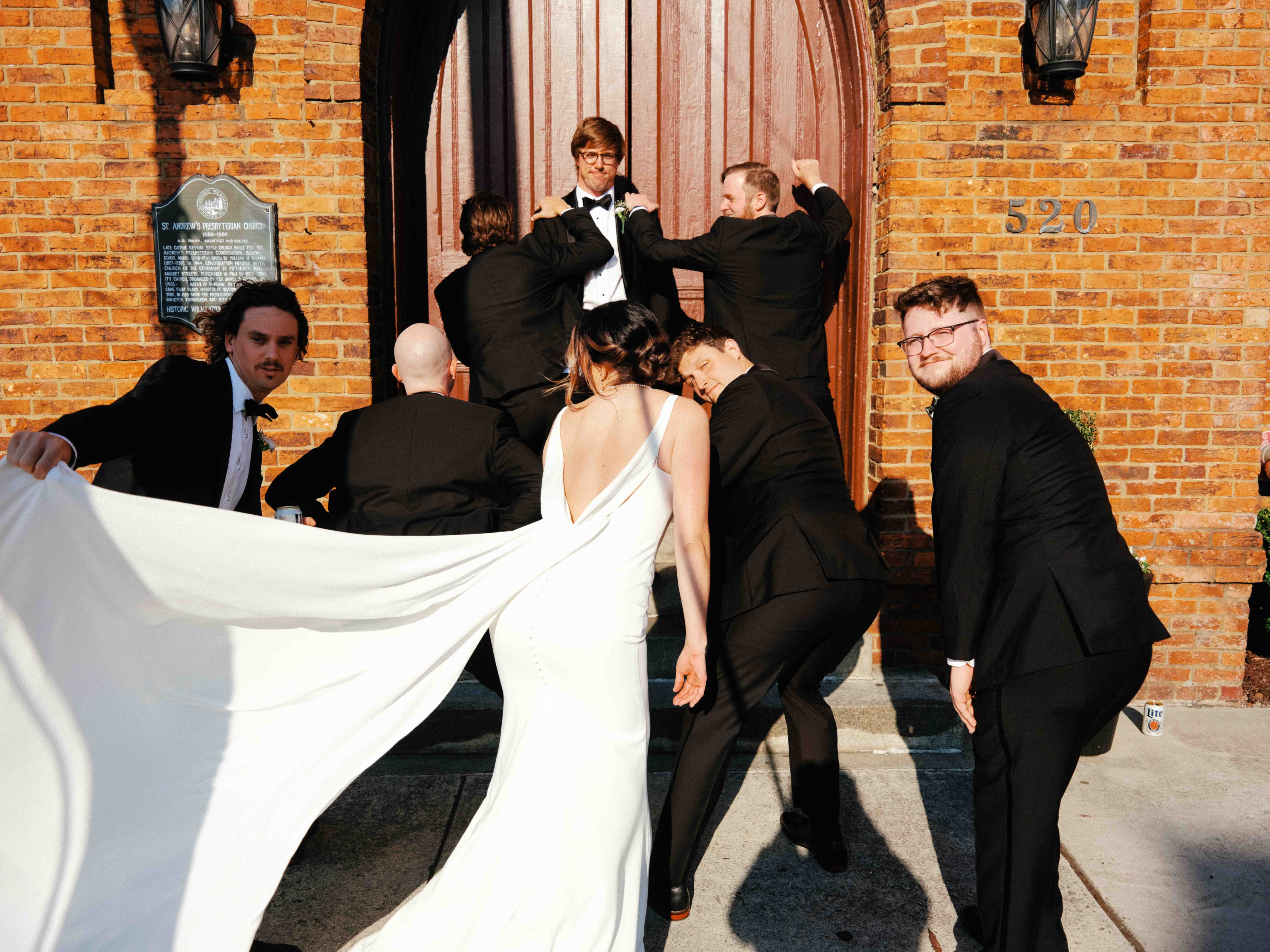 Brooklyn Arts Center wedding photographer in Wilmington NC - wedding photo 105