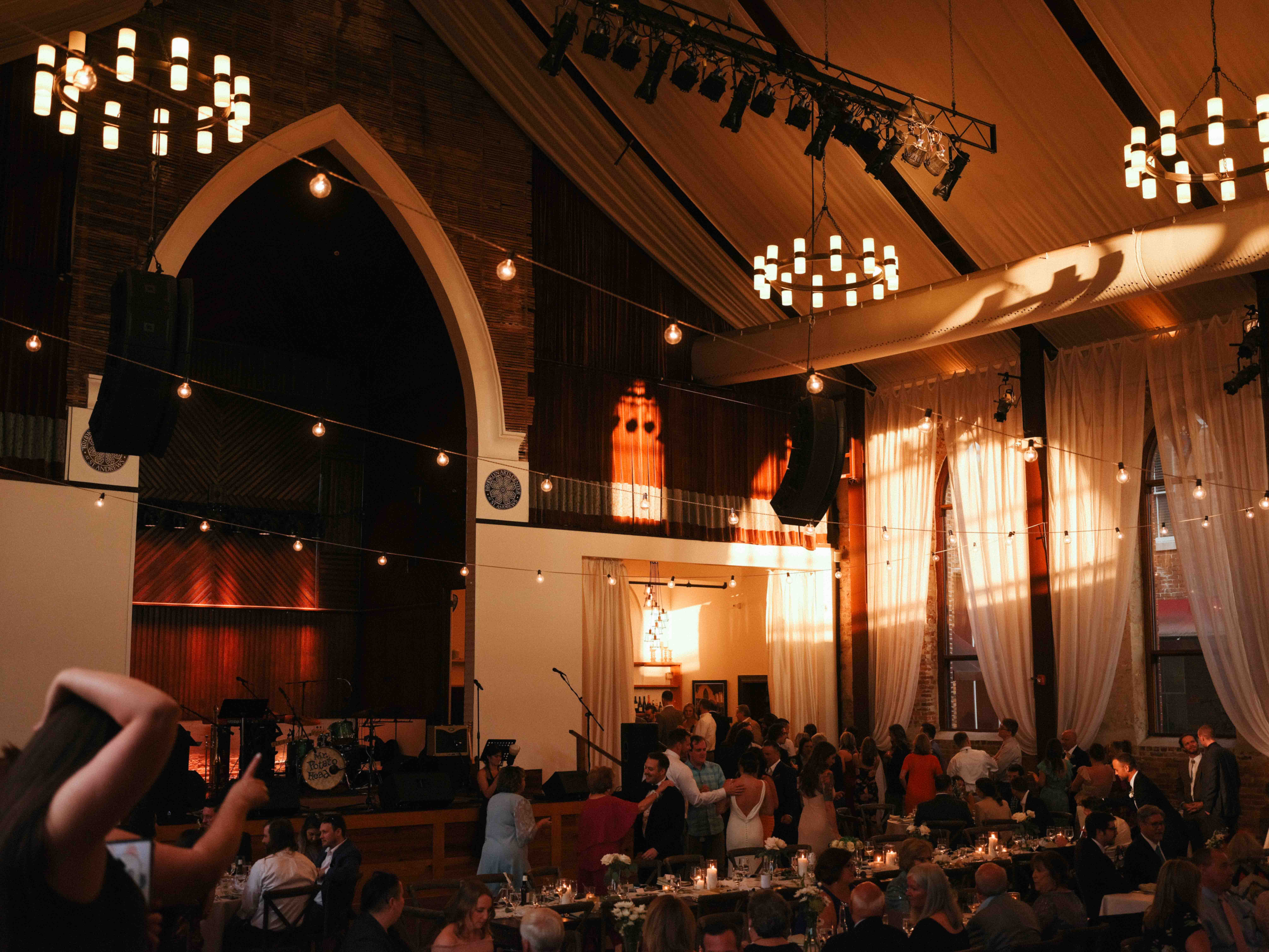 Brooklyn Arts Center Wilmington NC wedding photos by Wilmington wedding photographer