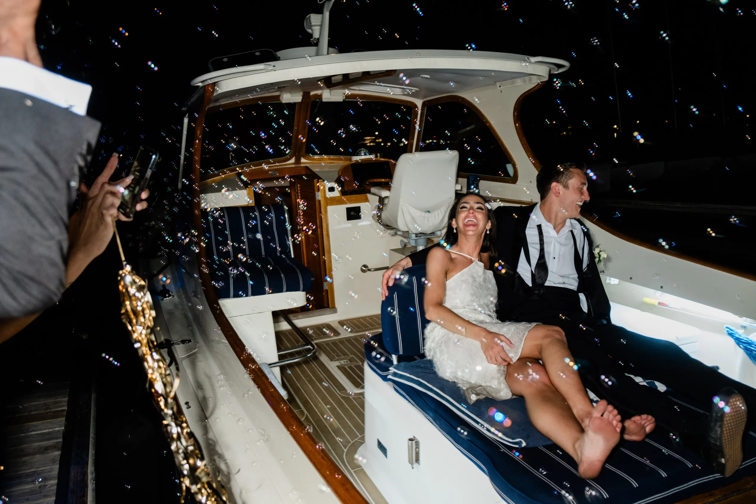 Carolina Yacht Club wedding photo 35