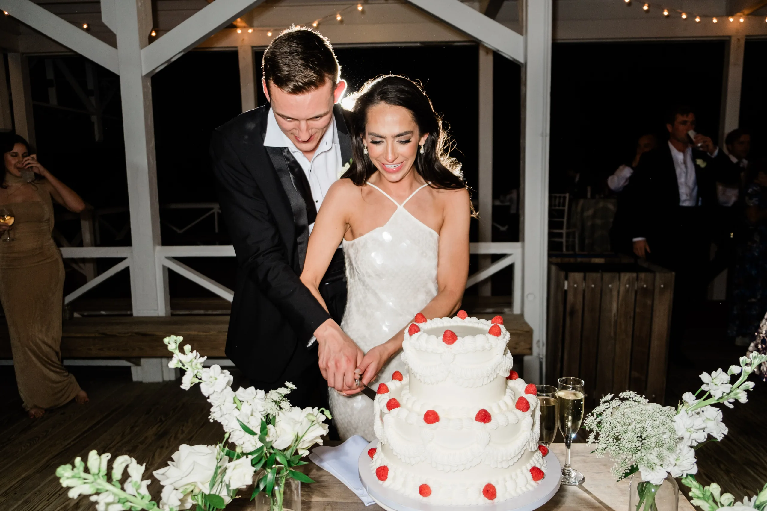 Carolina Yacht Club wedding photo 45
