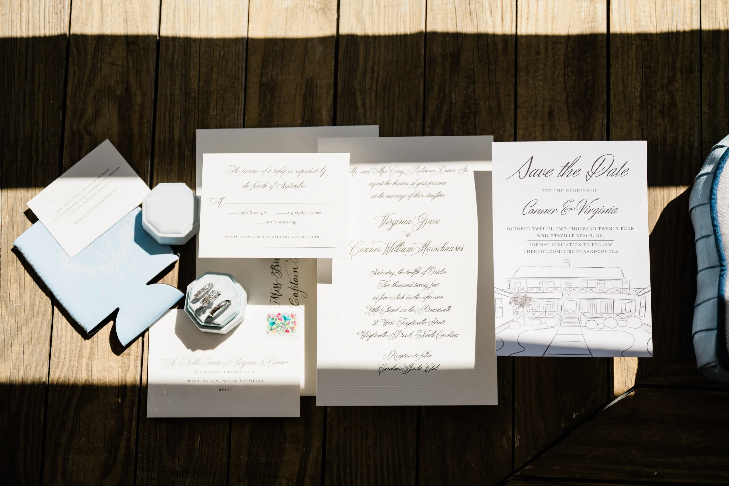 Carolina Yacht Club wedding photo 89