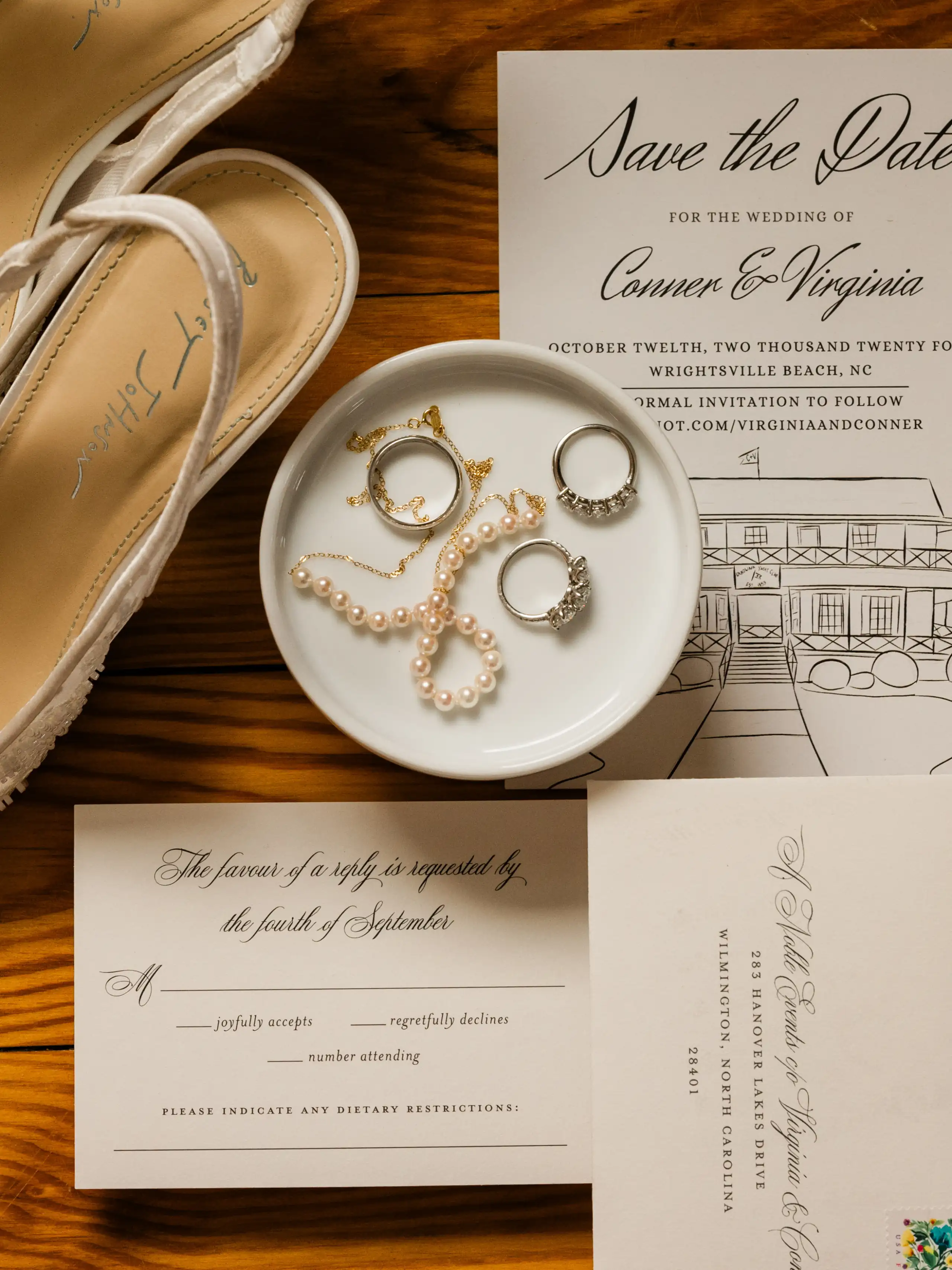 Carolina Yacht Club wedding photo 96