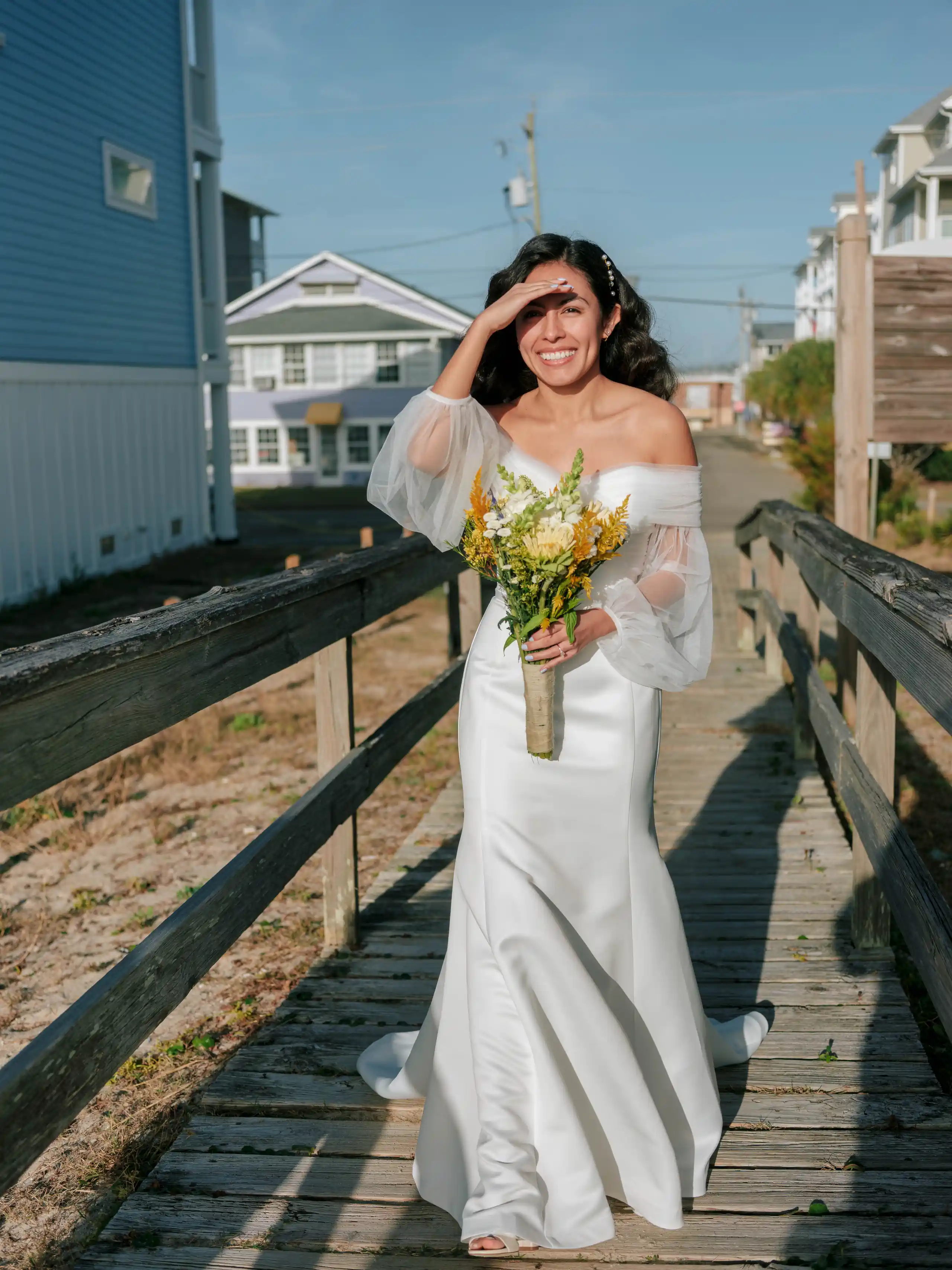 Fort Fisher Airbnb wedding photo 32