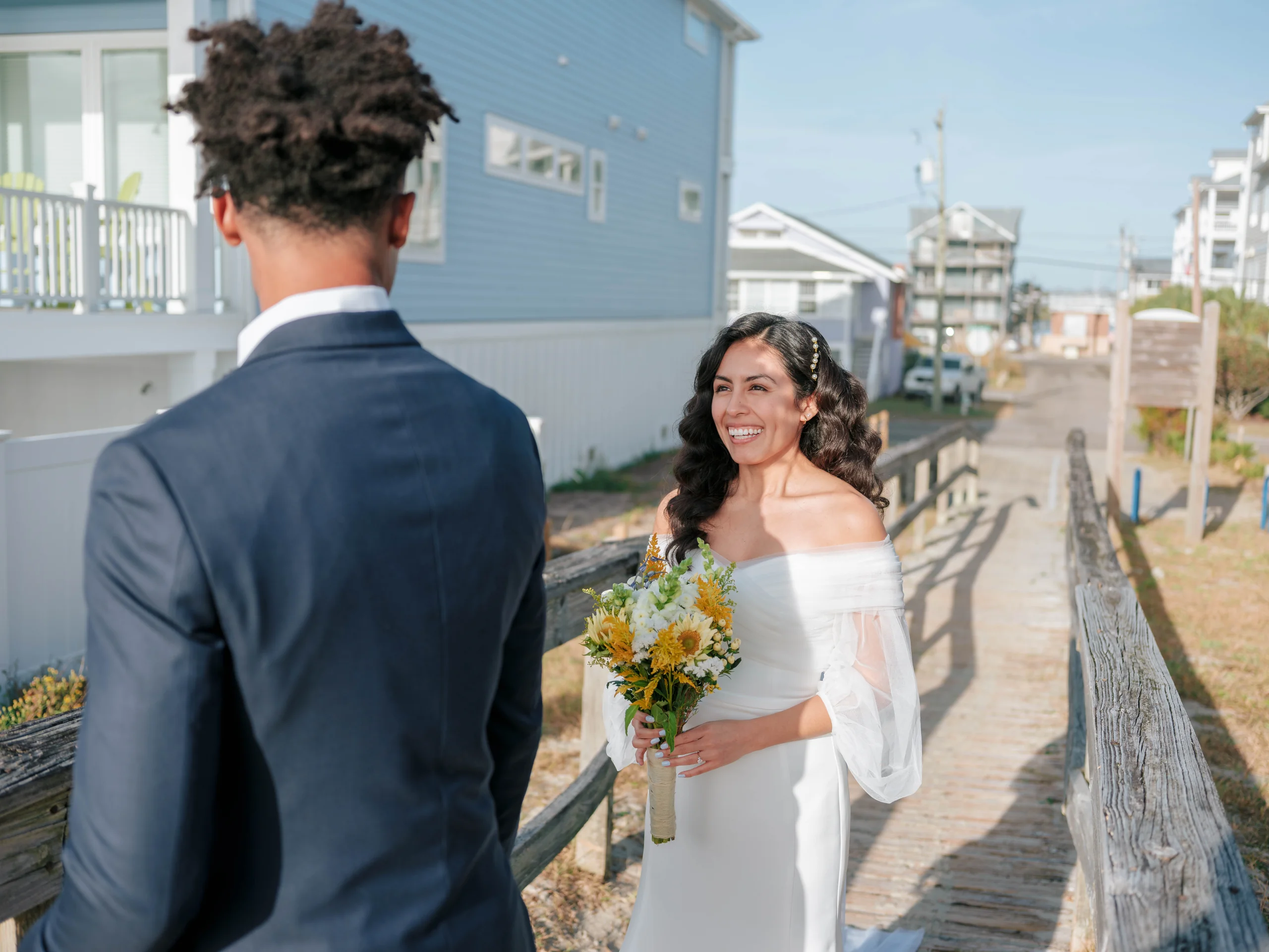 Fort Fisher Airbnb wedding photo 42
