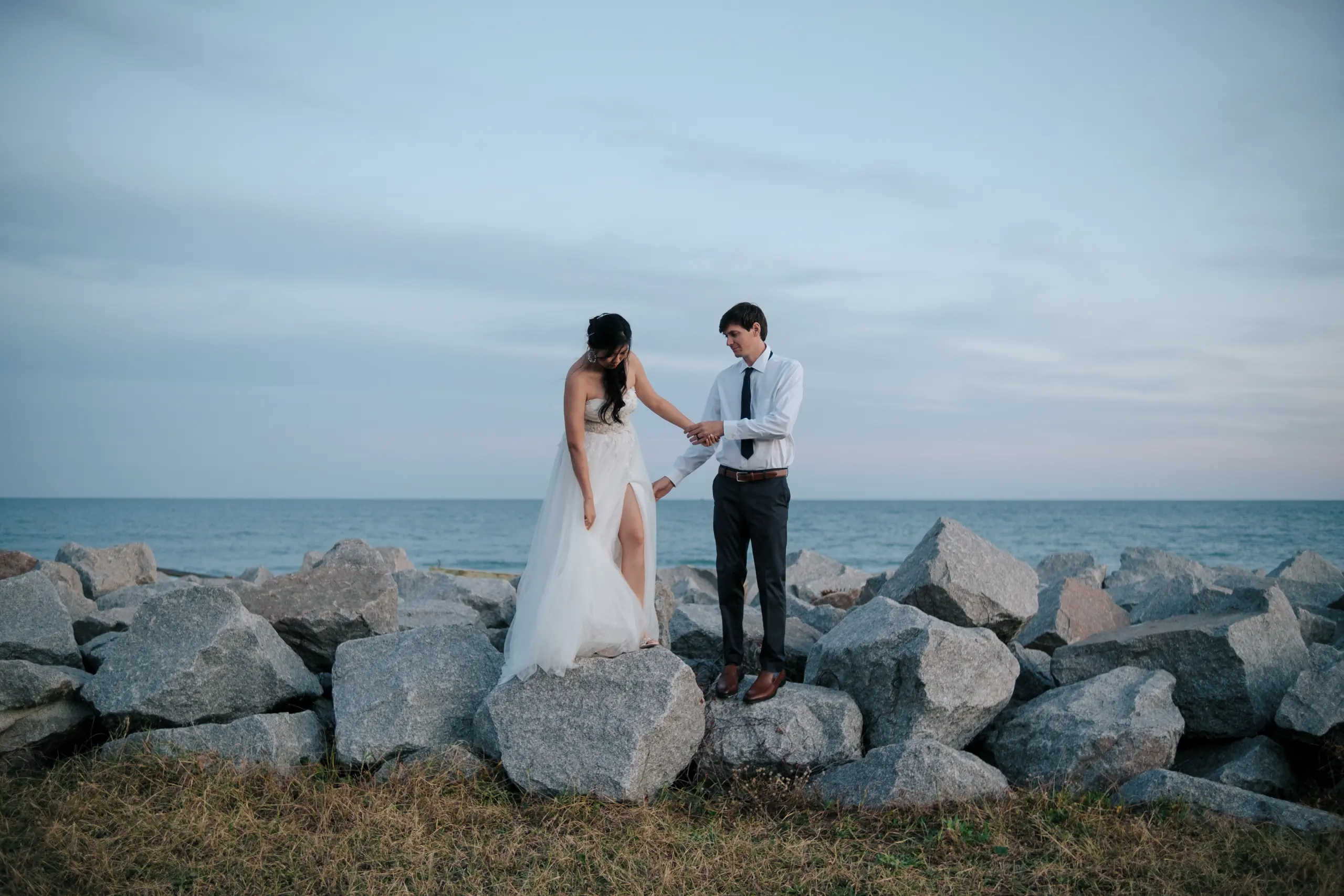 Fort Fisher State Recreation Area wedding photo 32