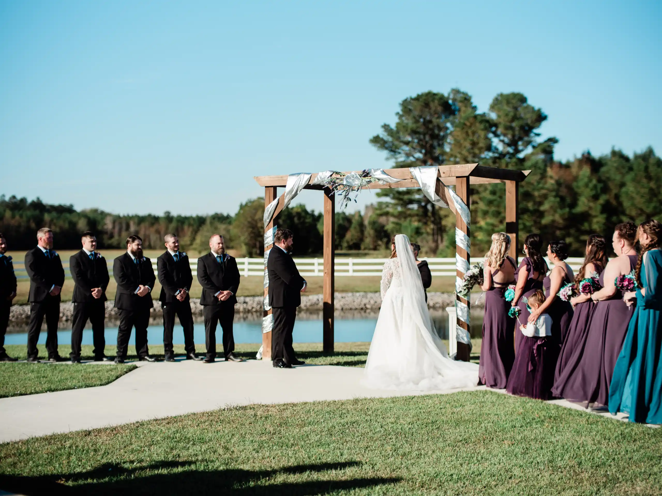 Meadows Farm & Venue wedding photo 20