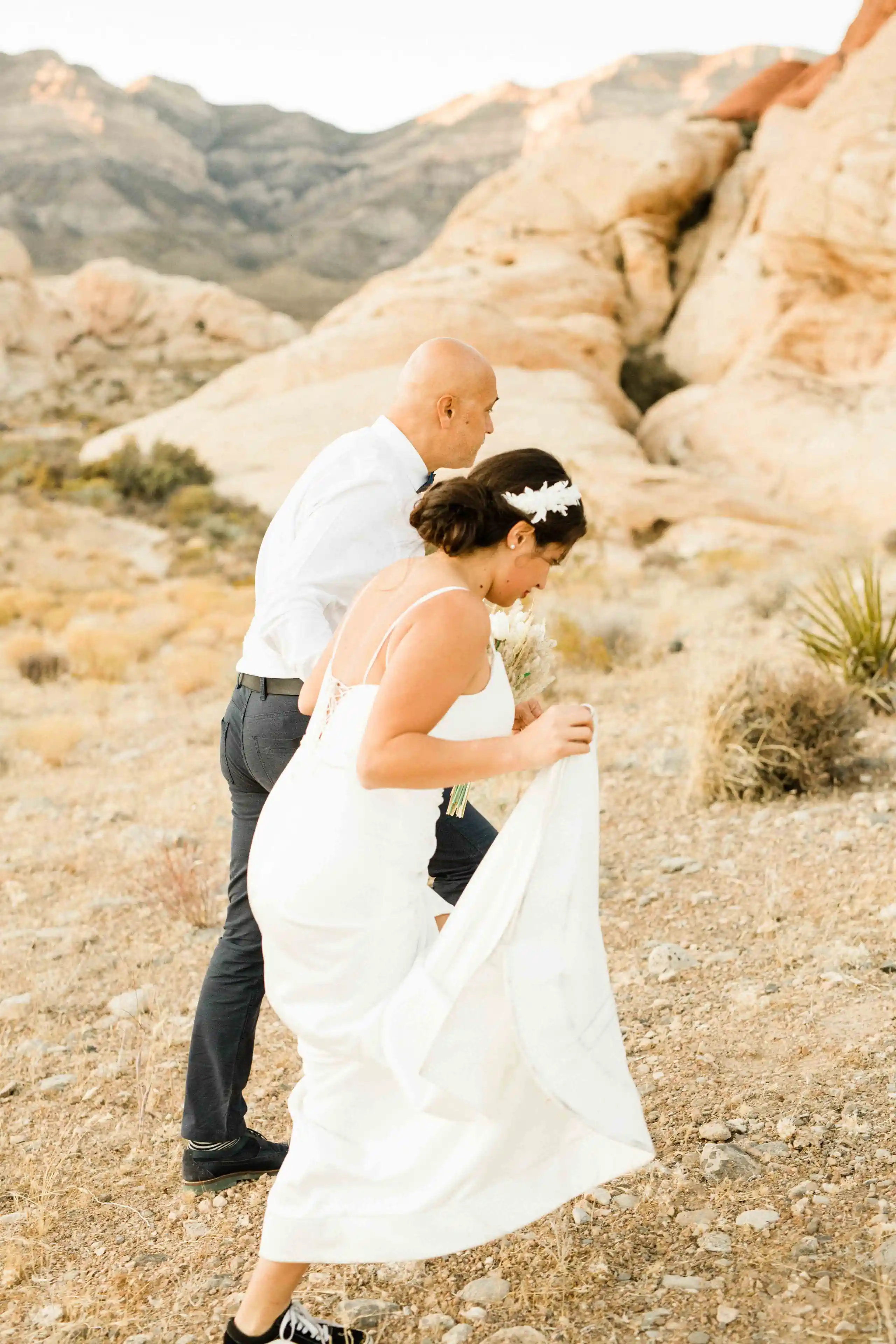 Red Rock National Park wedding photo 34