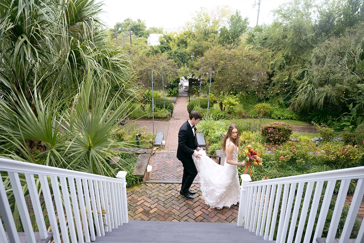 St. Thomas Preservation Hall wedding photo 17